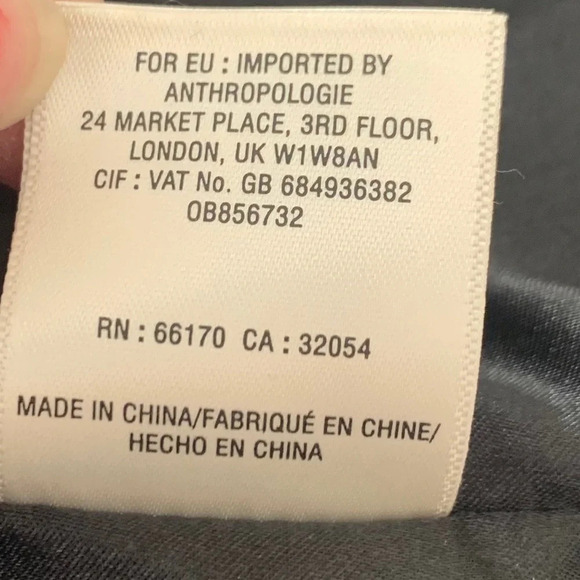 Anthropologie ett:twa Harlequin Tweed Blazer Bohemian Casual Women’s XS - Picture 14 of 14